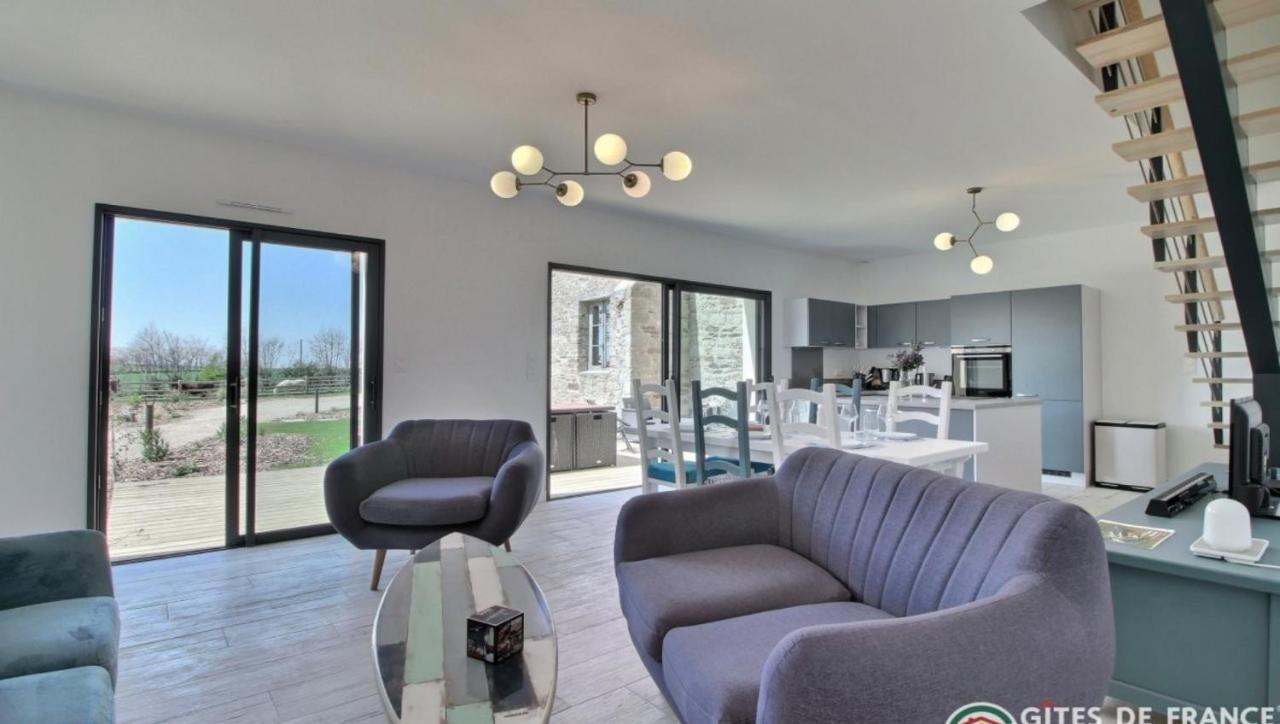 Domaine De Kerantroad Villa Plonevez-Porzay Bagian luar foto